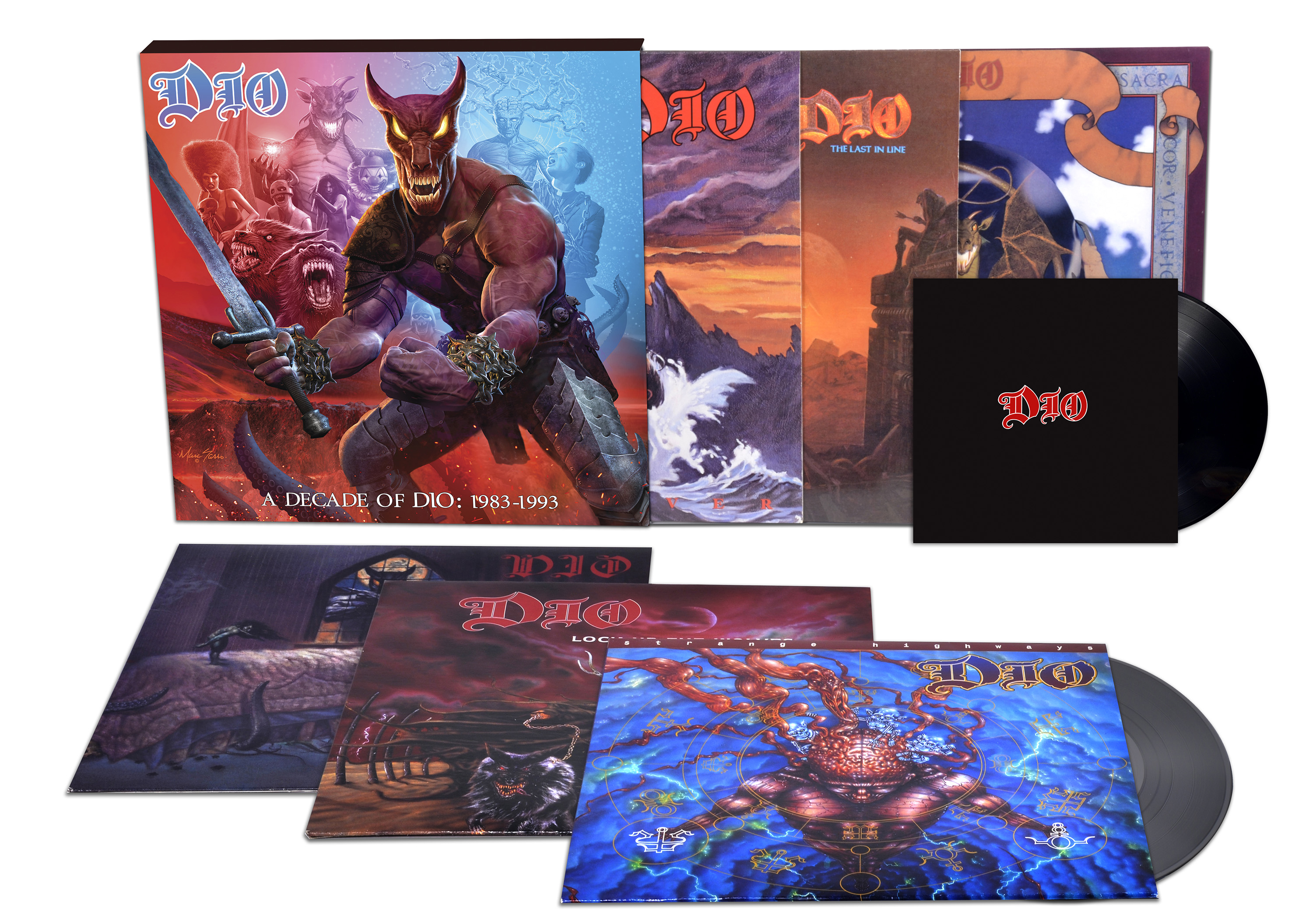 "A decade of Dio: 1983 - 1993" (Vinyl Boxed Set). Dio 1993. Dio a decade of Dio. Dio 5
